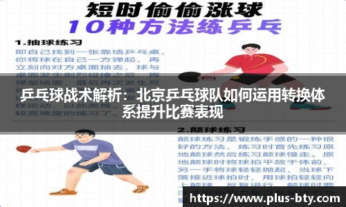 乒乓球战术解析：北京乒乓球队如何运用转换体系提升比赛表现